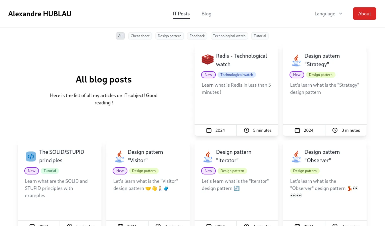 Image du projet alexandre-hublau.com
