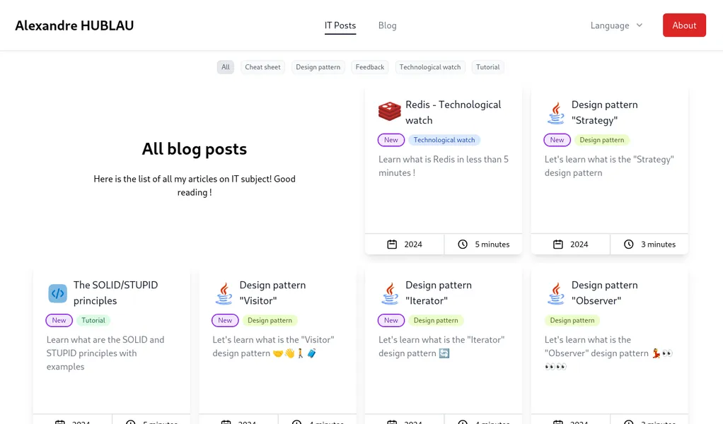 Image du projet alexandre-hublau.com