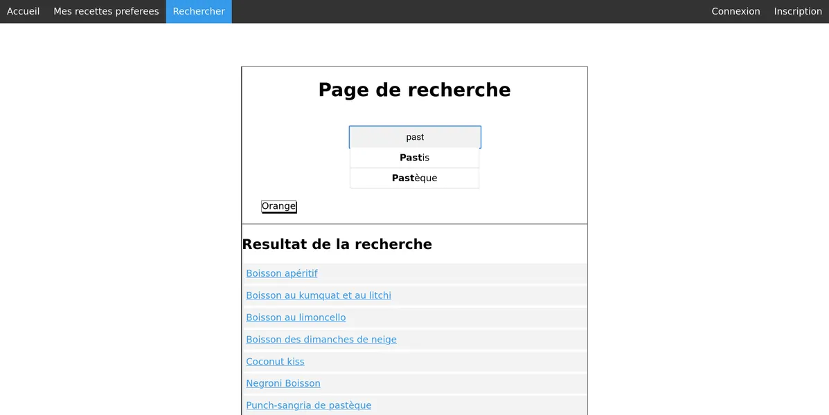 Image du projet Drink project